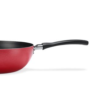 Frigideira Wok Garlic 28CM em Alumínio Vermelha Brinox