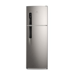 Geladeira Refrigerador Duplex Electrolux Frost Free IF41S 380 L Inox Look