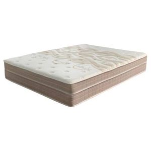 Colchão Queen Size D'Angelis Zeus em Molas Ensacadas e Espuma D28 Bege